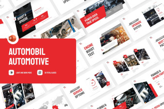 Automobil Automotive PowerPoint Template